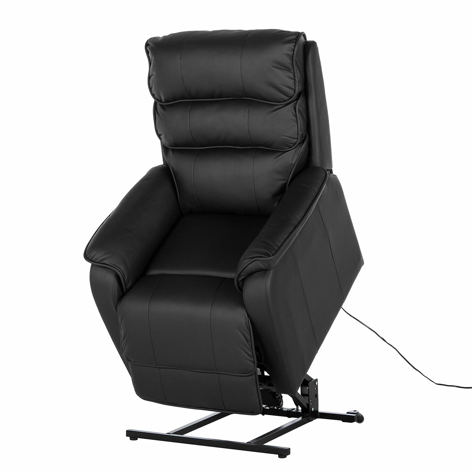 Modoform Fernsehsessel Charly (Aufstehfunktion) - mit Aufstehfunktion - Kunstleder Schwarz 3 Modoform Fernsehsessel Charly (Aufstehfunktion) - mit Aufstehfunktion - Kunstleder Schwarz – Bild 3
