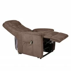 Duo Collection Fernsehsessel Juist Microfaser Braun - Elektrisch verstellbar: 1 Motor mit Kabel -WOHNZIMMERMÖBEL Verkäufe fernsehsessel juist microfaser braun einmotorige verstellung mit aufstehhilfe 4060916