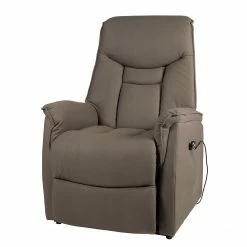 Duo Collection Fernsehsessel London XXL - Antiklederlook - Braun