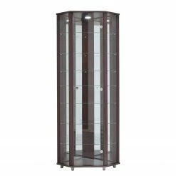 Fredriks Eckvitrine Amalia II - Wenge Dekor