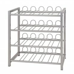 Home Design Flaschenregal Dundalk 1,5l - Alufarbig