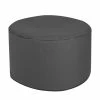 SITTING POINT Pouf DotCom Bebop Uni Scuba Webstoff - Basalt