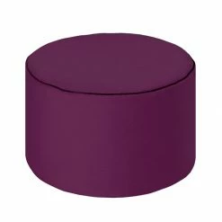 SITTING POINT Fußhocker Scuba dot com - Aubergine