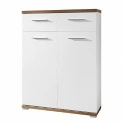 Germania Schuhkommode Texture I - Eiche Sonoma Dekor / Weiß