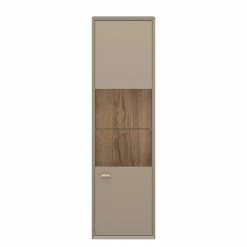 Germania Hängevitrine Calvi - Steingrau / Eiche Navarra Dekor -WOHNZIMMERMÖBEL Verkäufe germania calvi 18 04 2016 4083948