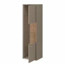 Germania Hängevitrine Calvi - Steingrau / Eiche Navarra Dekor -WOHNZIMMERMÖBEL Verkäufe germania calvi 18 04 2016 4083956