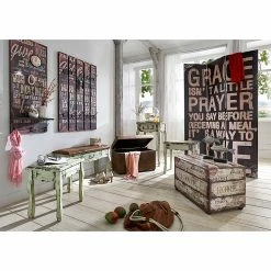 Home Design Sitztruhe Galveston - Kunstleder - Mehrfarbig -WOHNZIMMERMÖBEL Verkäufe haku 20140213 612074