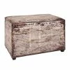 Home Design Sitztruhe Rupert Vintage - Kunstleder