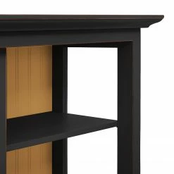 Maison Belfort Sideboard Azjana I - Schwarz / Pinie Honig -WOHNZIMMERMÖBEL Verkäufe highboard azjana pinie teilmassiv 3394461