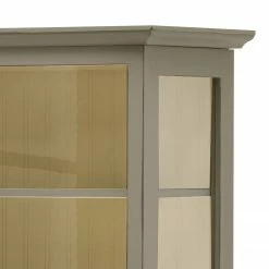 Maison Belfort Highboard Azjana - Granit / Pinie Creme -WOHNZIMMERMÖBEL Verkäufe highboard azjana pinie teilmassiv 3394661