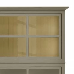 Maison Belfort Highboard Azjana - Granit / Pinie Creme -WOHNZIMMERMÖBEL Verkäufe highboard azjana pinie teilmassiv 3394665