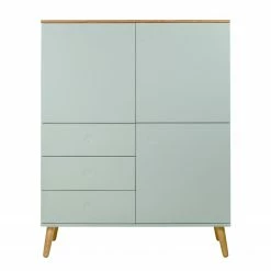 Tenzo Highboard Dot - Mint 11 Tenzo Highboard Dot - Mint -WOHNZIMMERMÖBEL Verkäufe highboard dot eiche teilmassiv mint 4148428