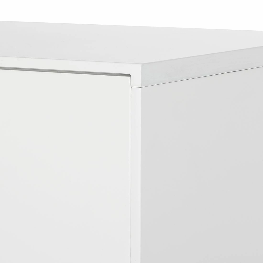 Mørteens Sideboard Lindholm IV - Weiß - Höhe: 128 cm 7 Mørteens Sideboard Lindholm IV - Weiß - Höhe: 128 cm – Bild 7