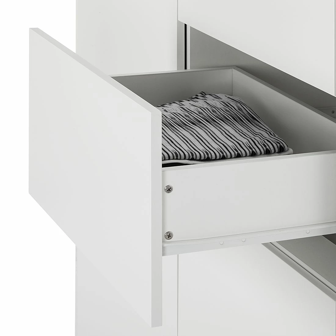 Mørteens Sideboard Lindholm IV - Weiß - Höhe: 128 cm 8 Mørteens Sideboard Lindholm IV - Weiß - Höhe: 128 cm – Bild 8