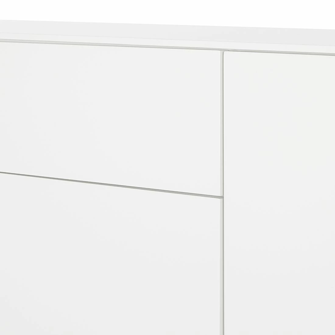 Mørteens Sideboard Lindholm IV - Weiß - Höhe: 128 cm 9 Mørteens Sideboard Lindholm IV - Weiß - Höhe: 128 cm – Bild 9