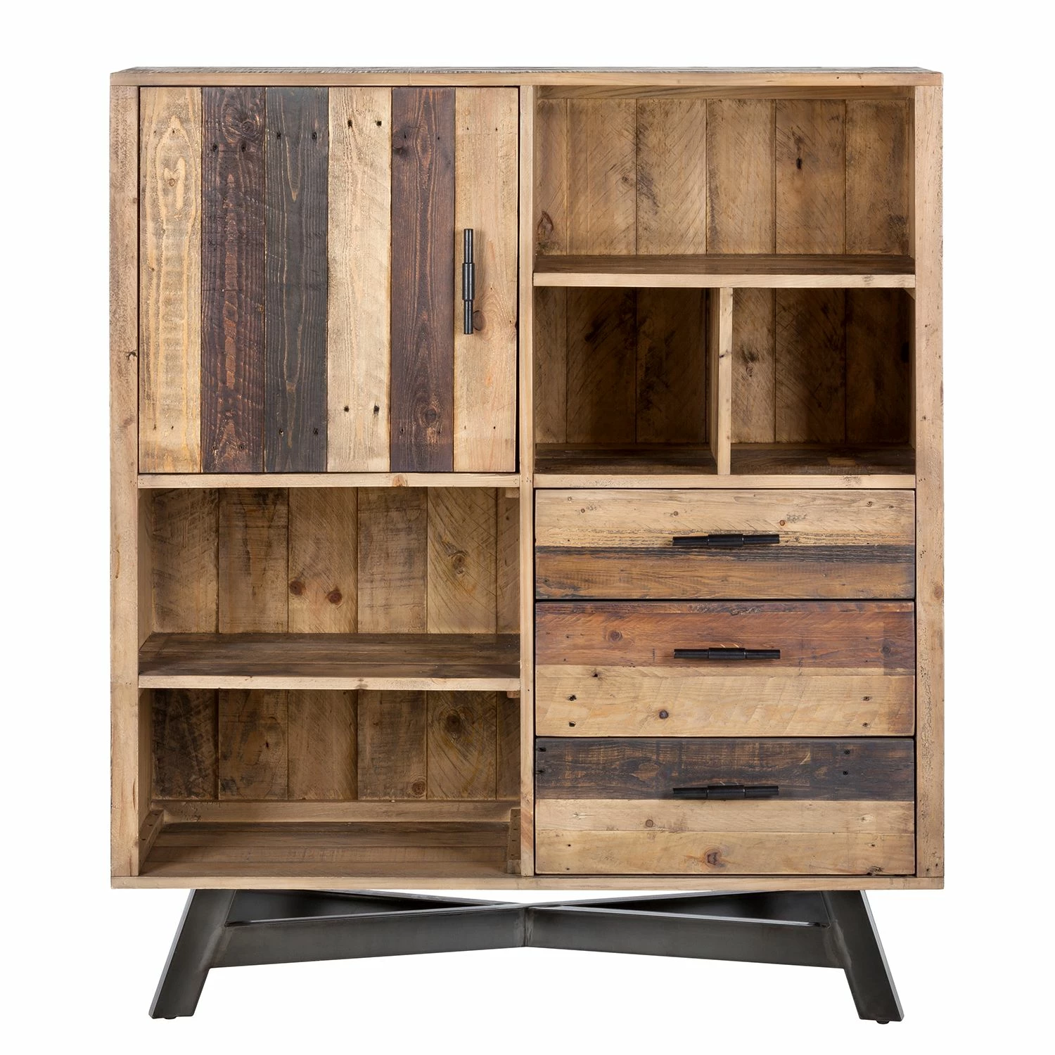 Ars manufacti Highboard Tamati - Pinie massiv 4 Ars manufacti Highboard Tamati - Pinie massiv – Bild 4