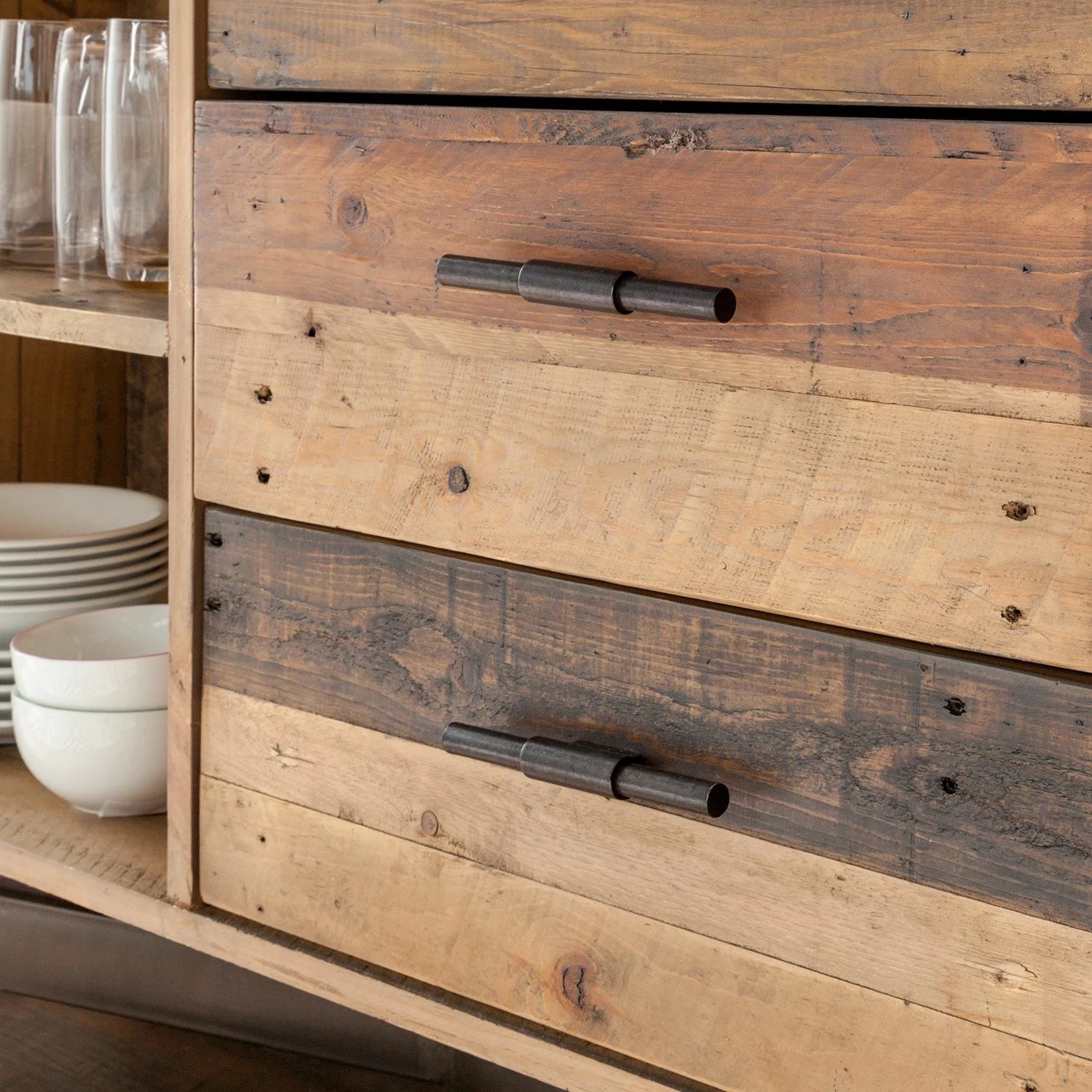 Ars manufacti Highboard Tamati - Pinie massiv 8 Ars manufacti Highboard Tamati - Pinie massiv – Bild 8