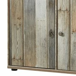 Red Living Schrank Tapara - Braun / Grau -WOHNZIMMERMÖBEL Verkäufe hochkommode tapara i braun grau 4383772