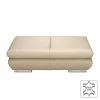 Fredriks Hocker Masca - Echtleder Beige