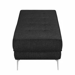 Loftscape Hockerbank Walden Webstoff - Schwarz -WOHNZIMMERMÖBEL Verkäufe hockerbank walden webstoff schwarz 1599598