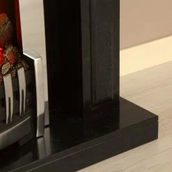 Montreux Elektrokamin Houston - Schwarz-Grau marmoriert -WOHNZIMMERMÖBEL Verkäufe houston elektrokamin schwarz grau marmoriert 4168492