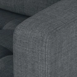 Mørteens Sofa Grums II (3-Sitzer) Webstoff - Anthrazit -WOHNZIMMERMÖBEL Verkäufe karlstad 3er jazz anthracite67 514258
