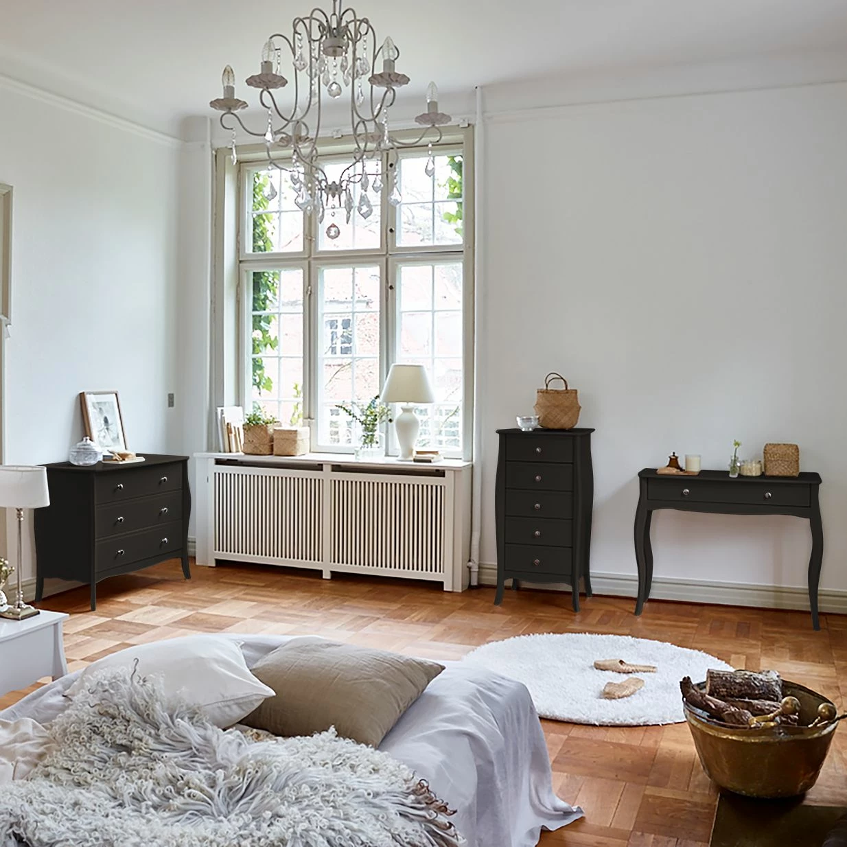 Steens Konsolentisch Baroque - Schwarz 2 Steens Konsolentisch Baroque - Schwarz – Bild 2