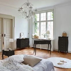 Steens Kommode Baroque I - Schwarz -WOHNZIMMERMÖBEL Verkäufe kommode baroque i schwarzbraun 4205944 1