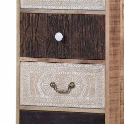 Ars manufacti Hochkommode Curenna III - Mango teilmassiv - Mango / Braun -WOHNZIMMERMÖBEL Verkäufe kommode curenna iv mango teilmassiv 4419496