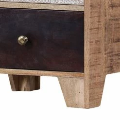 Ars manufacti Hochkommode Curenna III - Mango teilmassiv - Mango / Braun -WOHNZIMMERMÖBEL Verkäufe kommode curenna iv mango teilmassiv 4419500