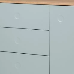 Tenzo Kommode Dot - Mint -WOHNZIMMERMÖBEL Verkäufe kommode dot eiche teilmassiv mint 4148572