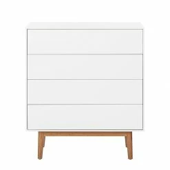 Mørteens Kommode Lindholm I - Weiß -WOHNZIMMERMÖBEL Verkäufe kommode lindholm weiss matt eiche massiv 358693