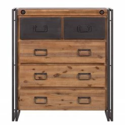 Ars manufacti Kommode Manchester II - Akazie massiv / Metall - Akazie / Anthrazit 17 Ars manufacti Kommode Manchester II - Akazie massiv / Metall - Akazie / Anthrazit -WOHNZIMMERMÖBEL Verkäufe kommode manchester ii akazie massiv metall 4876424