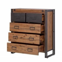 Ars manufacti Kommode Manchester II - Akazie massiv / Metall - Akazie / Anthrazit 16 Ars manufacti Kommode Manchester II - Akazie massiv / Metall - Akazie / Anthrazit -WOHNZIMMERMÖBEL Verkäufe kommode manchester ii akazie massiv metall 4876432