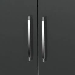 Maja Möbel Kommode Merit - Hochglanz Grau / Alpinweiß -WOHNZIMMERMÖBEL Verkäufe kommode merit hochglanz grau weiss 347669