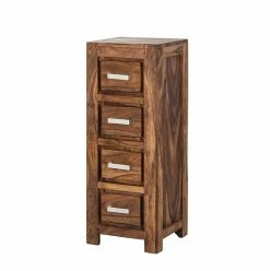 Ars Natura Kommode Ohio I - Sheesham massiv - gewachst