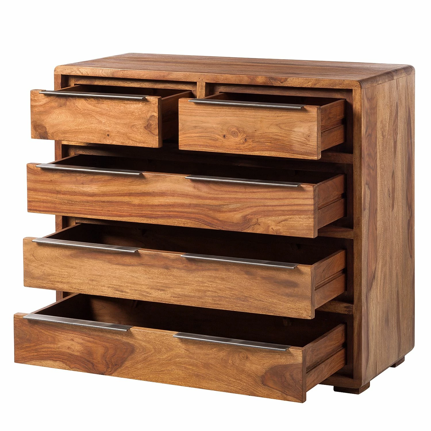 Ars Natura Kommode Trangle - Sheesham massiv 4 Ars Natura Kommode Trangle - Sheesham massiv – Bild 4