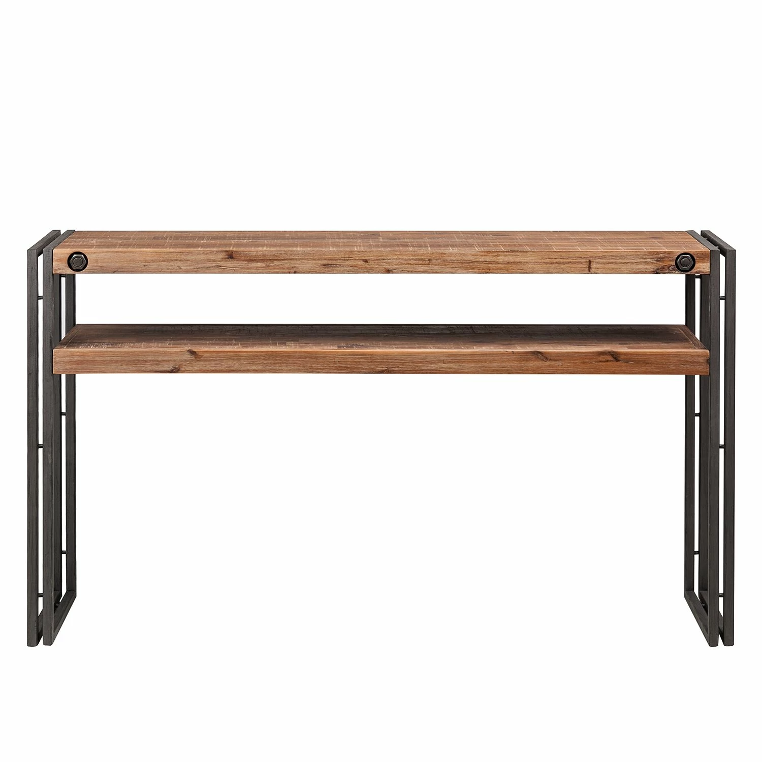 Ars manufacti Konsole Manchester - Akazie massiv / Metall - Akazie / Anthrazit 2 Ars manufacti Konsole Manchester - Akazie massiv / Metall - Akazie / Anthrazit – Bild 2