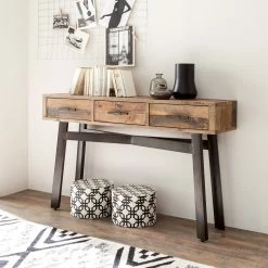 Ars manufacti Konsolentisch Tamati - Pinie massiv -WOHNZIMMERMÖBEL Verkäufe konsolentisch tamati pinie massiv 4922196