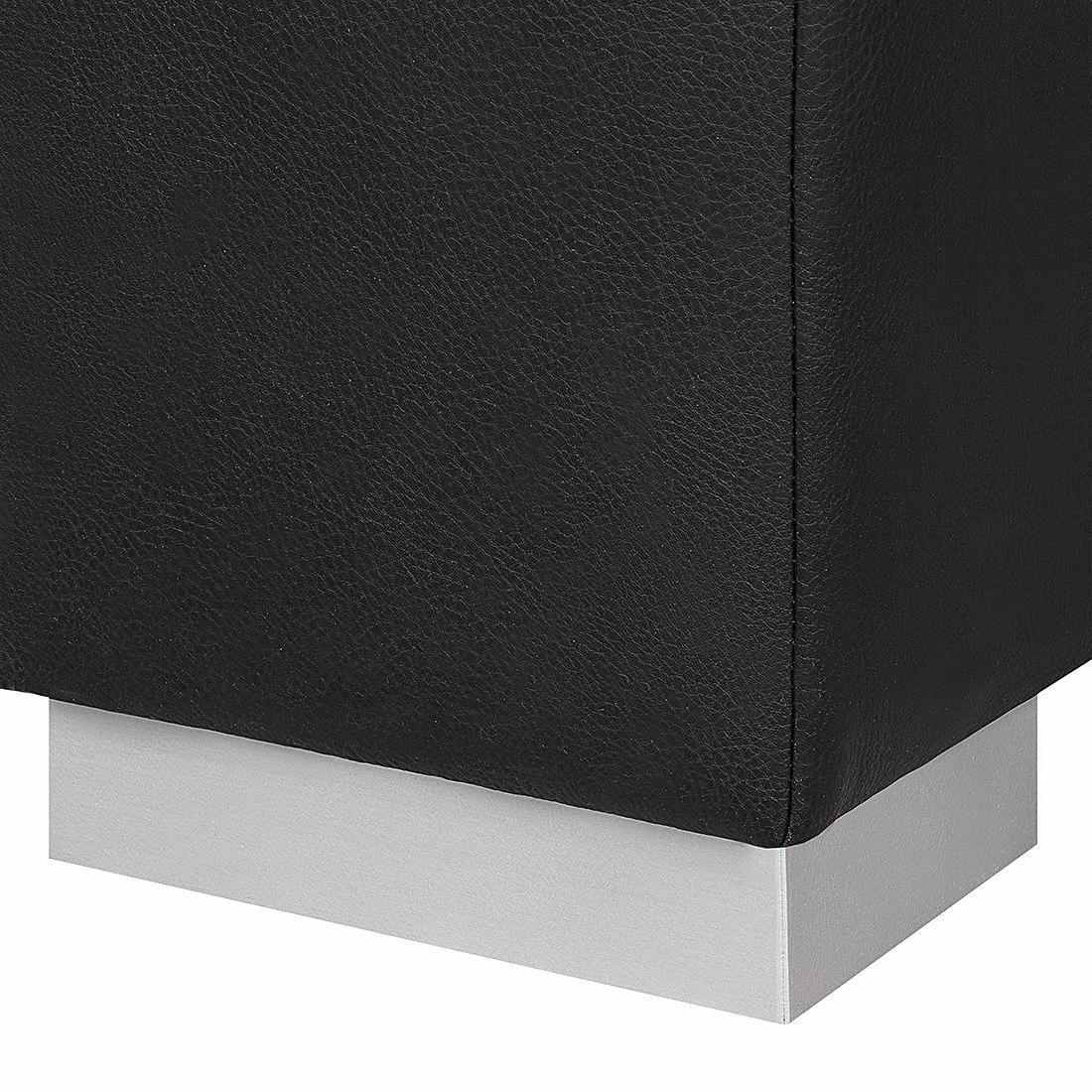 Mooved Schlafsofa Latina IX Kunstleder - Schwarz - Breite: 190 cm 14 Mooved Schlafsofa Latina IX Kunstleder - Schwarz - Breite: 190 cm – Bild 14