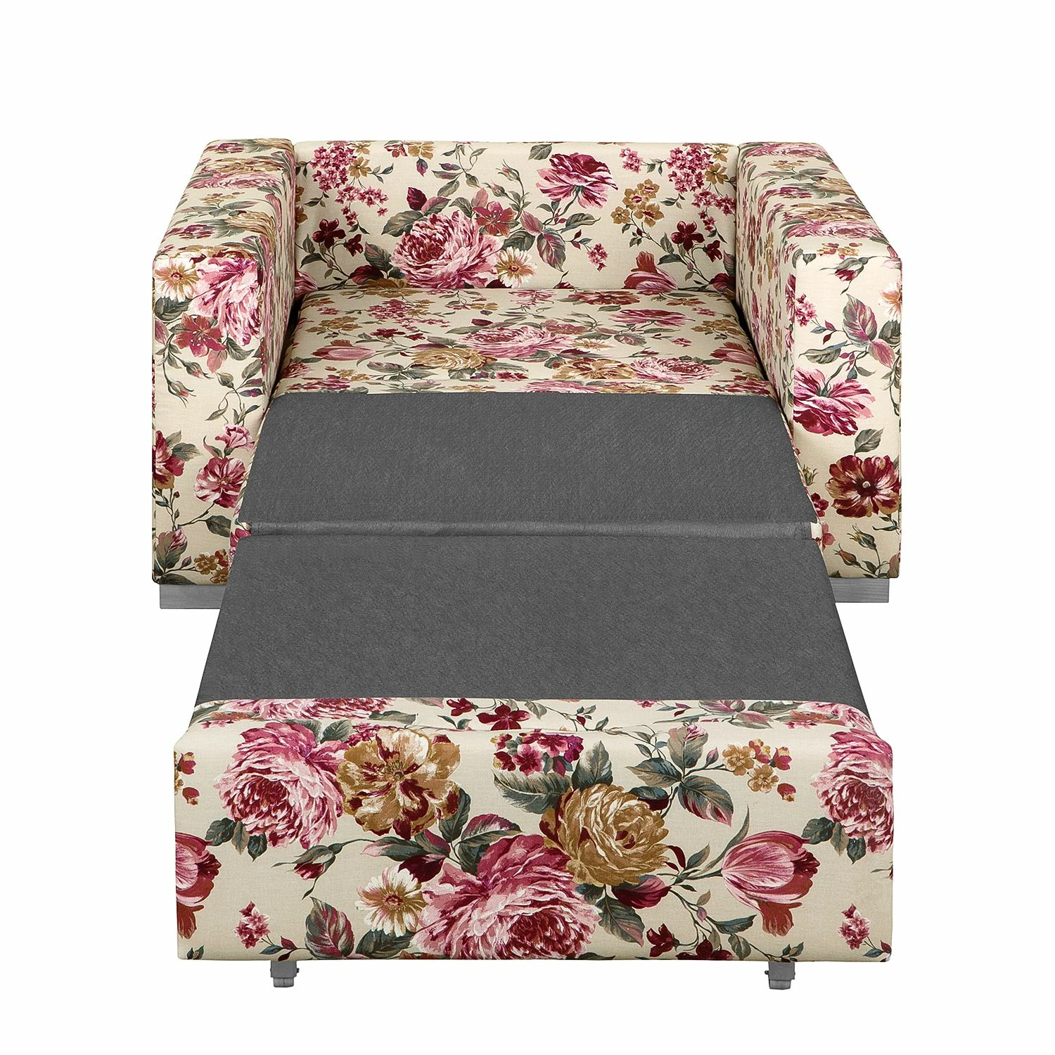 Mooved Schlafsessel Latina XII - Flachgewebe - Beige / Rot 9 Mooved Schlafsessel Latina XII - Flachgewebe - Beige / Rot – Bild 9