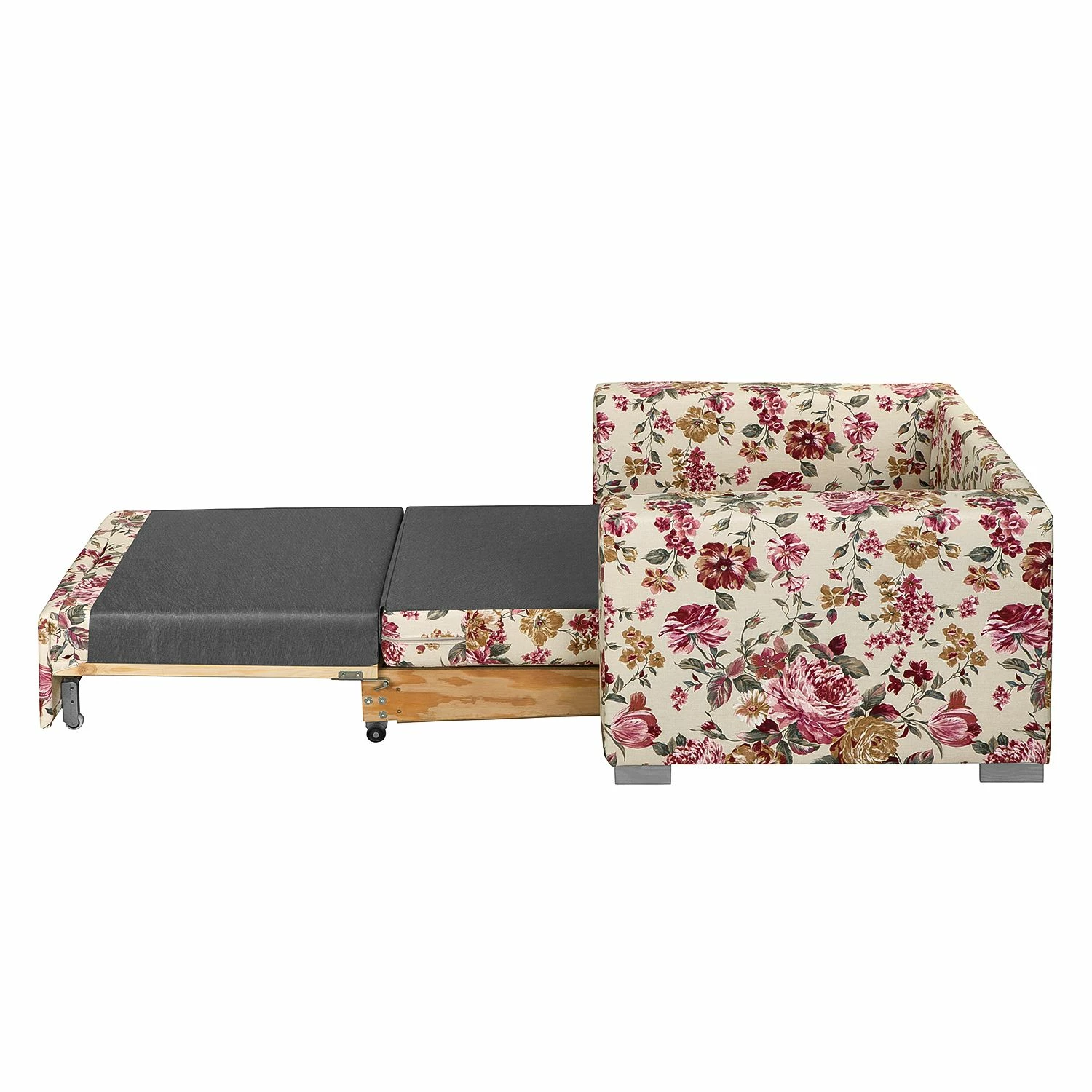 Mooved Schlafsessel Latina XII - Flachgewebe - Beige / Rot 10 Mooved Schlafsessel Latina XII - Flachgewebe - Beige / Rot – Bild 10