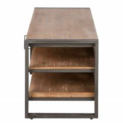 Ars manufacti TV-Lowboard Manchester I - Akazie massiv / Metall - Akazie / Anthrazit -WOHNZIMMERMÖBEL Verkäufe lowboard manchester i akazie massiv metall 4872740