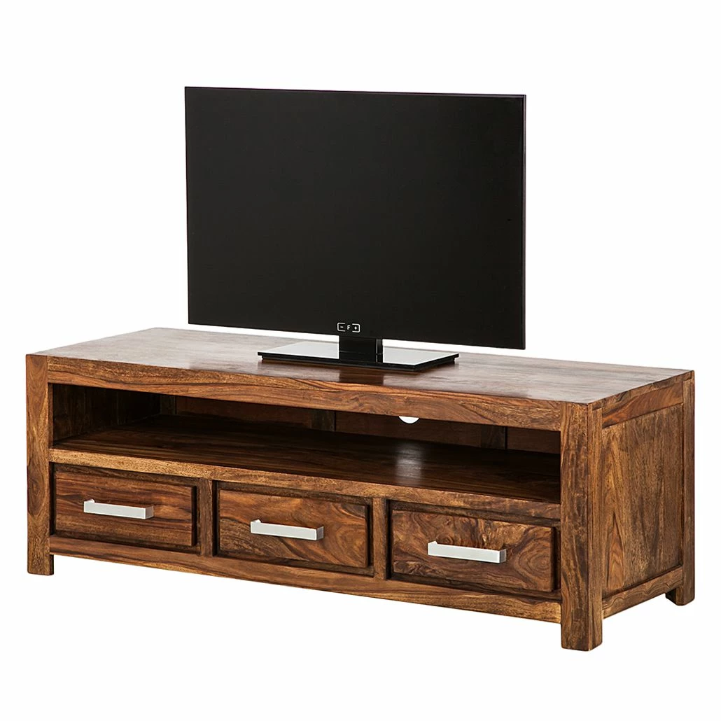 Ars Natura TV-Lowboard Ohio II - Shessham massiv 1 Ars Natura TV-Lowboard Ohio II - Shessham massiv