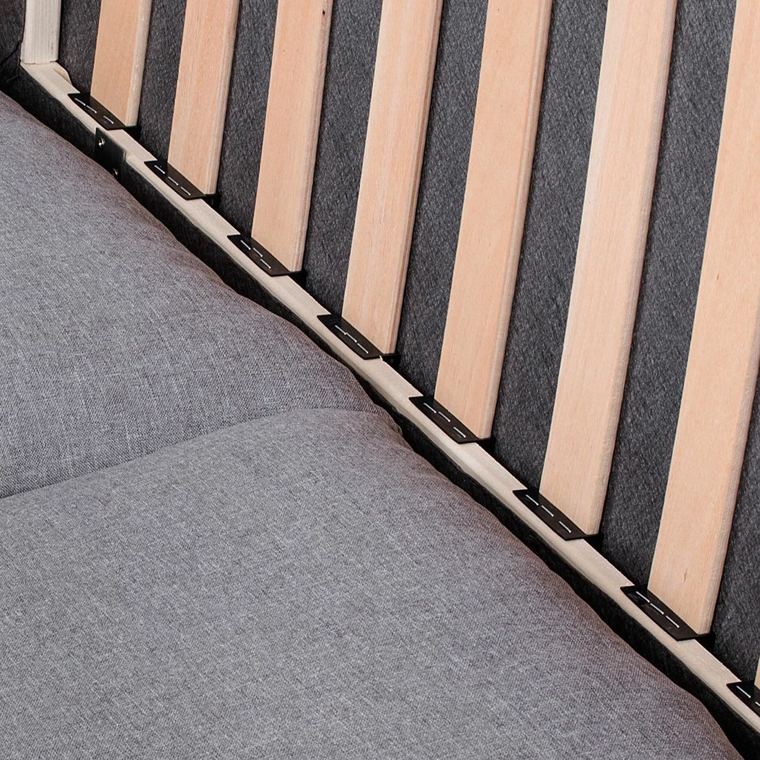 Mooved Schlafsofa Latina II Webstoff - Grau - Breite: 165 cm 7 Mooved Schlafsofa Latina II Webstoff - Grau - Breite: 165 cm – Bild 7