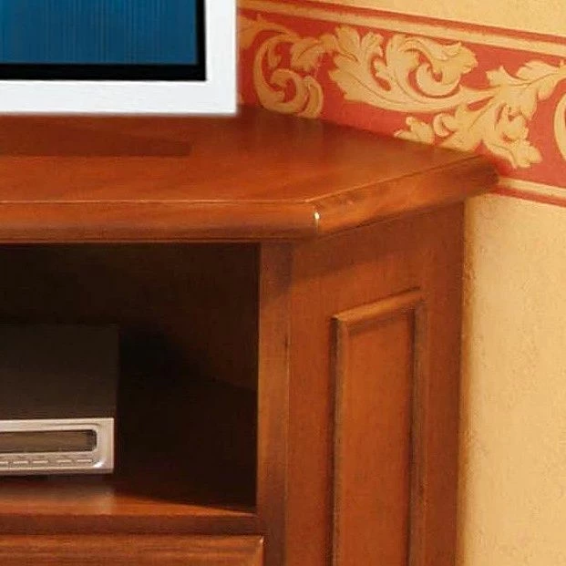 Montreux TV-Eckschrank Palermo - Ayous teilmassiv - Antikbraun 3 Montreux TV-Eckschrank Palermo - Ayous teilmassiv - Antikbraun – Bild 3