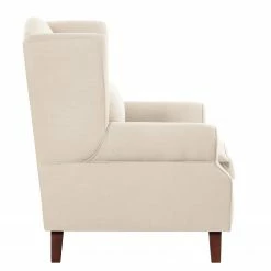 Maison Belfort Ohrensessel Colmar XL- Webstoff Beige -WOHNZIMMERMÖBEL Verkäufe ohrensessel colmar xl webstoff beige 4830212