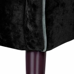 Red Living Ohrensessel Madame Lebon - Samtstoff Schwarz 17 Red Living Ohrensessel Madame Lebon - Samtstoff Schwarz -WOHNZIMMERMÖBEL Verkäufe ohrensessel humphrey samtstoff schwarz 382884