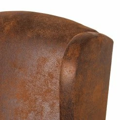 Red Living Ohrensessel Italo - Antiklederlook - Braun -WOHNZIMMERMÖBEL Verkäufe ohrensessel italo microfaser braun 253373