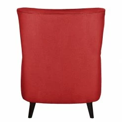 Mørteens Ohrensessel Josslyn - Webstoff Rot - Mit Hocker -WOHNZIMMERMÖBEL Verkäufe ohrensessel josslyn webstoff rot 453394